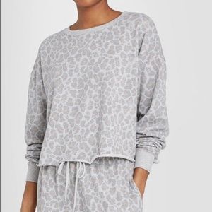 cheeta print long sleeve